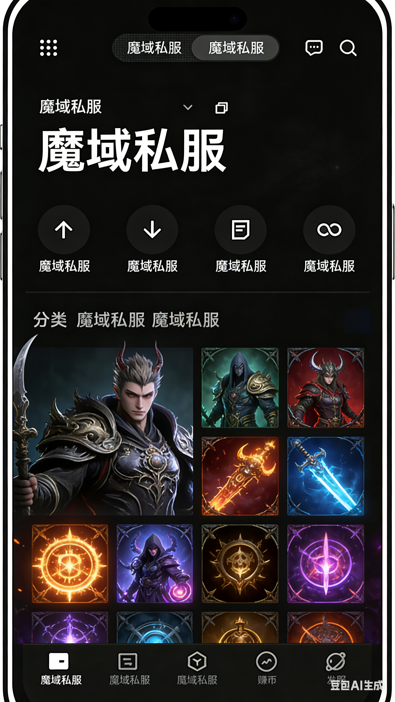 魔域SF多开窗口管理界面